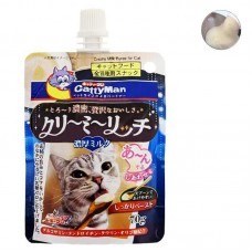 CattyMan Creamy Puree МОЛОКО рідкі смаколики для котів 70 г (82206)